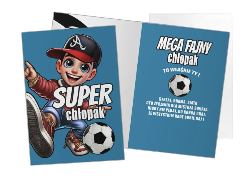 Kartka C5 - Super Chłopak