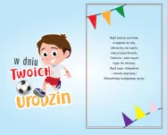 Karnet 2K - W dniu Twoich 6 urodzin - 2