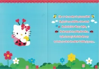 Karnet Hello Kitty - 3 urodzinki - 2