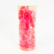 Dekoracja - Różowe kamyczki plastikowe