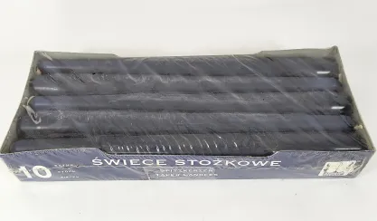 Świece stożkowe 10szt.