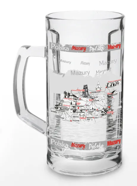Kufel Mazury 0.5L - Mapka