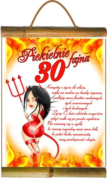 Dyplom z bambusem - Piekielnie fajna 30
