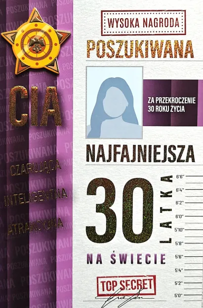 Karnet 4K - Poszukiwana za przekroczenie 30 roku życia