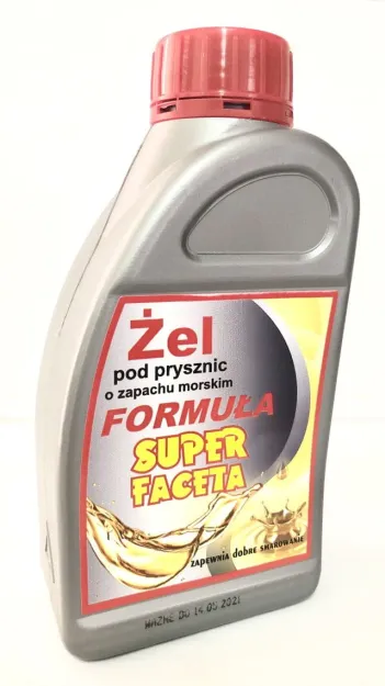 Żel pod prysznic - Formuła super Faceta