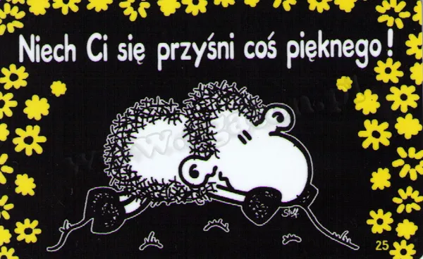 Karta Sheepworld - Niech Ci się przyśni coś pięknego