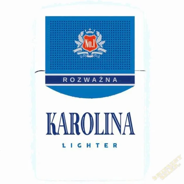 Zapalniczka z imieniem - Rozważna Karolina