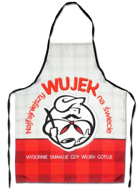 Fartuszek  - Najfajniejszy wujek na świecie, wybornie smakuje gdy wujek gotuje