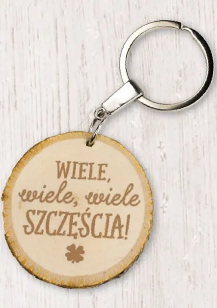 Eko brelok - Wiele, wiele, wiele szczęścia!