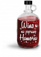 Butelka 2L - Wino na poprawę humoru