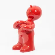Skarbonka - Obrażony facet - czerwona