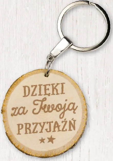 Eko brelok - Dzięki za Twoją przyjaźń