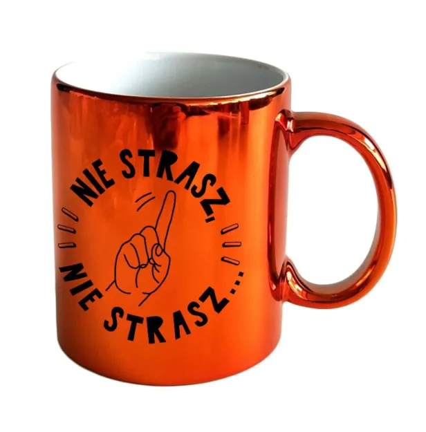 Kubek ON Kukartka - Nie strasz, nie strasz