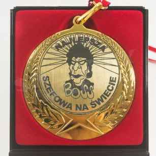 Medal w etui - Najlepsza szefowa na świecie