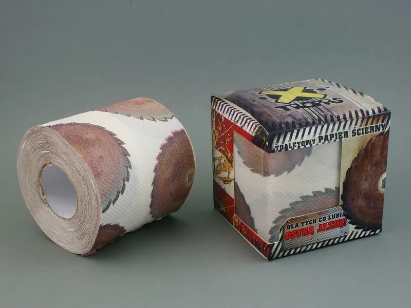 Papier toaletowy - Papier ścierny dla tych co lubią ostrą jazdę! 