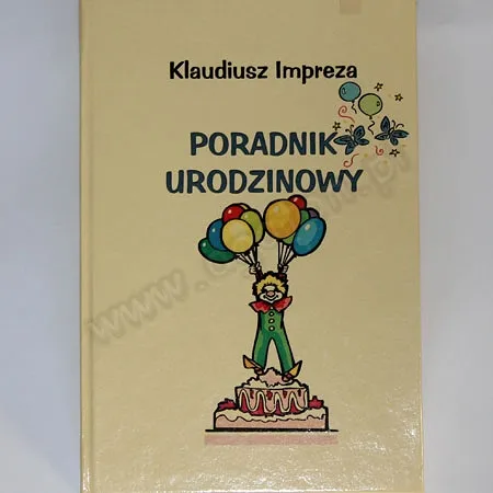 Książka mała z piersiówką - Poradnik urodzinowy