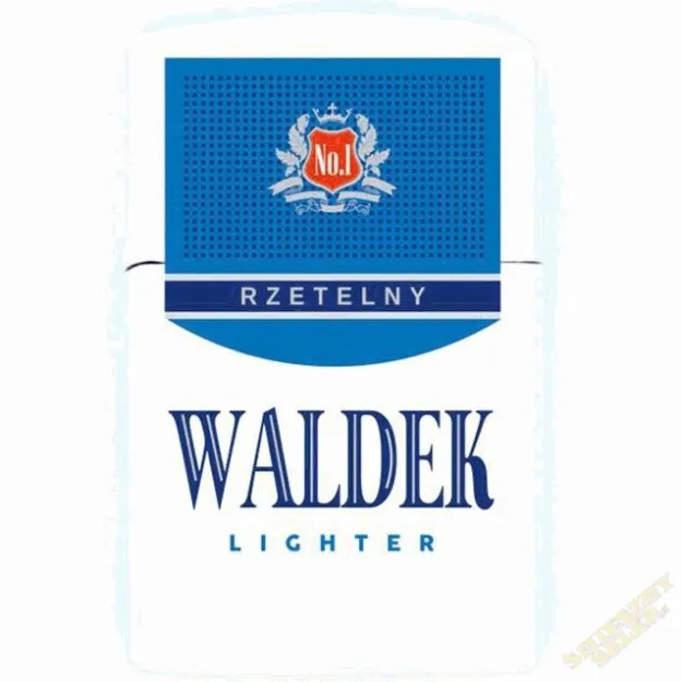 Zapalniczka z imieniem - Rzetelny Waldek