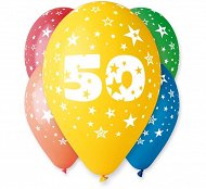 Balony 50 - pastelowe 5szt