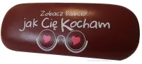 Etui na okulary (czarne) - Zobacz Babciu jak Cię kocham - 3