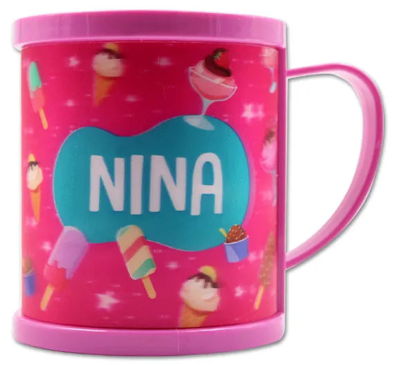 Kubek plastikowy 3D - Nina