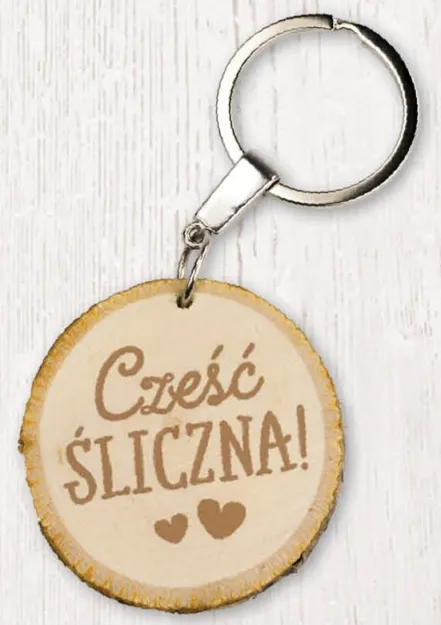 Eko brelok - Cześć Śliczna!