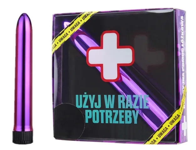 Awaryjna pomoc łóżkowa - wibrator (fioletowy) - użyj w razie potrzeby