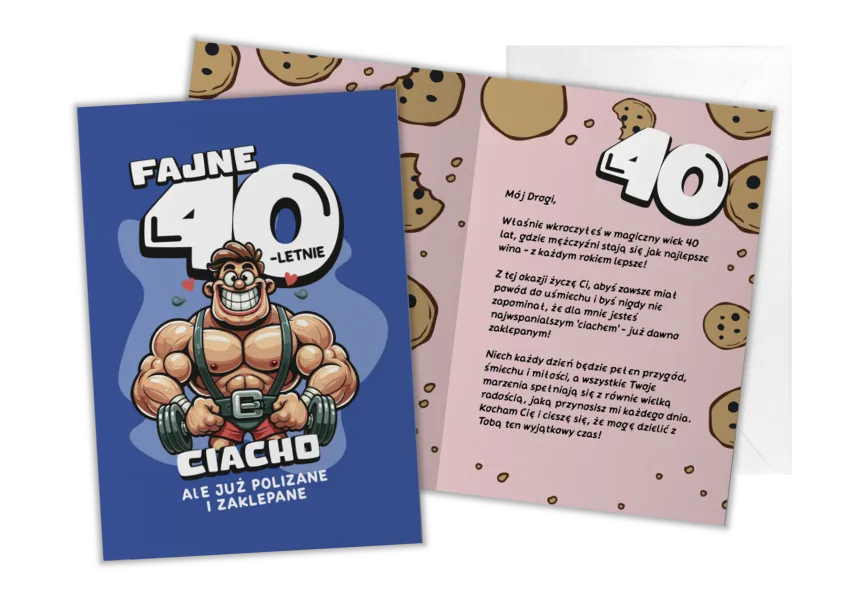 Karnet B6 - Fajne 40-letnie Ciacho ale już polizane i zaklepane