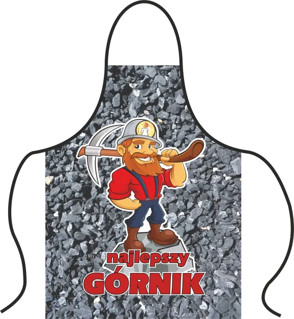 Fartuszek  - Najlepszy Górnik (jasny)