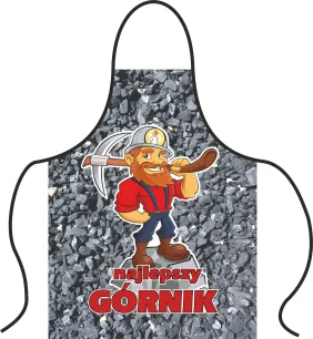 Fartuszek  - Najlepszy Górnik (jasny)