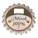 Otwieracz, podstawka, magnes 3w1 - Mirek - 100% facet - 2