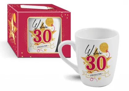 Kubek baryłka STARS - W dniu 30 urodzin