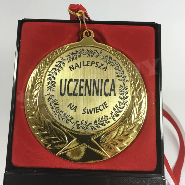 Medal w etui - Najlepsza uczennica na świecie