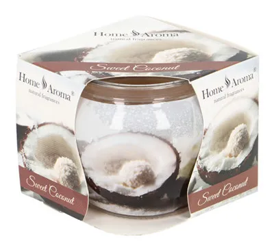 Świeca zapachowa - Słodki kokos. Home Aroma.
