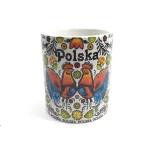 Kubek folk koguty, kwiaty - Polska - bez opakowania - 3