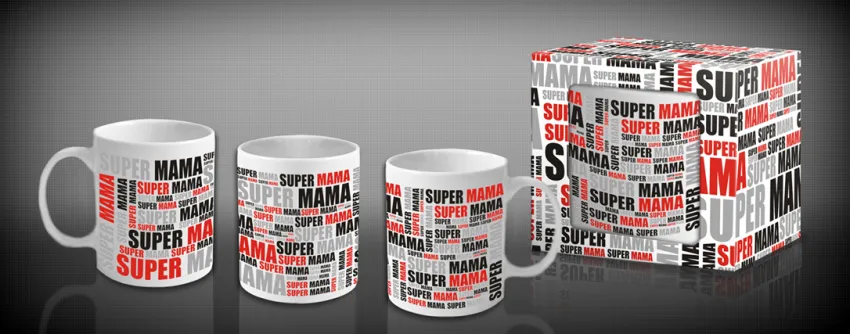 Kubek - Super Mama (tapeta)