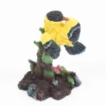 Figurka - Żółty ptak na gałęzi - 2