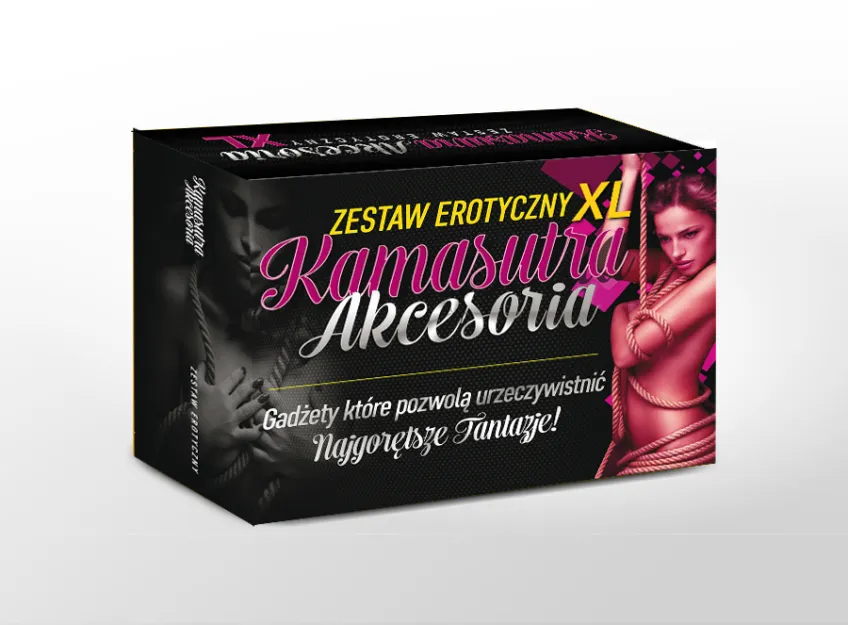 Zestaw erotyczny XL - Kamasutra, akcesoria