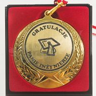 Medal w etui - Gratulacje Panie Inżynierze