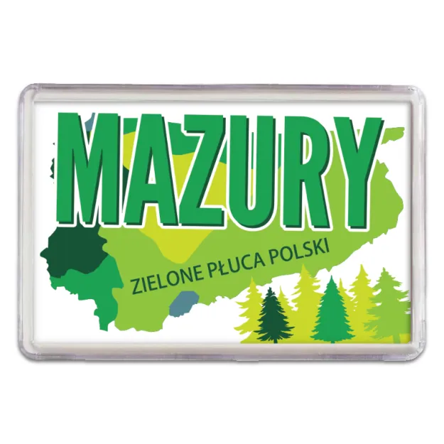 Magnes - Mazury (mapa)