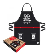 Fartuch - Tata w kuchni, cokolwiek się wydarzy zjemy to!