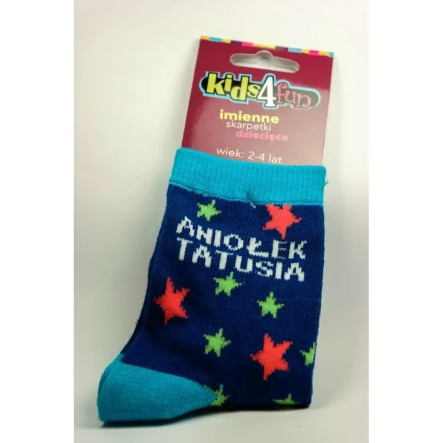 Skarpetki dziecięce Kukartka - Aniołek Tatusia
