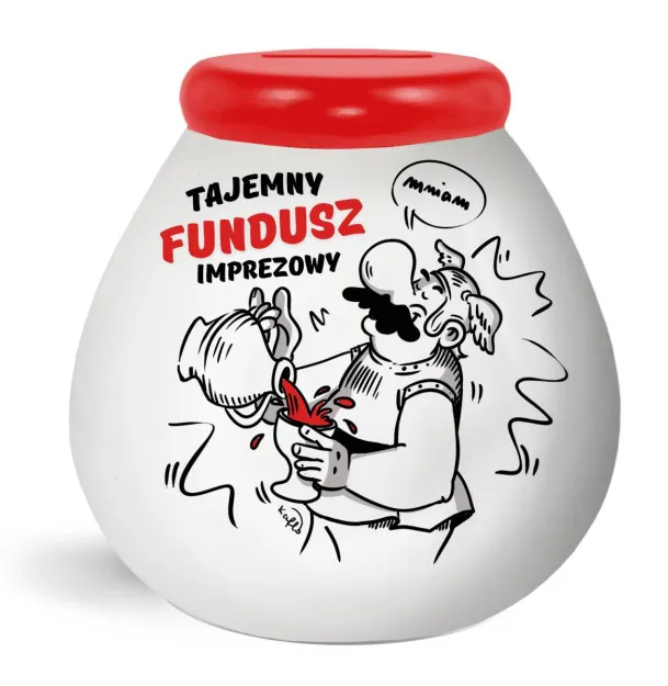 Skarbonka baryłka - Tajemny fundusz imprezowy