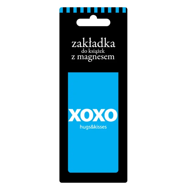 Zakładka magnetyczna do książki - XOXO hugs&kisses