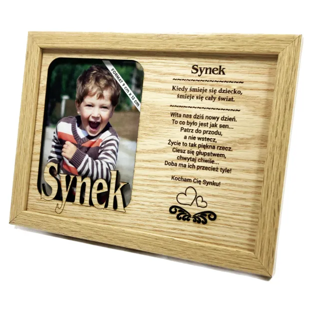 Ramka do zdjęć - Synek