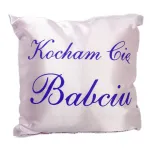 Poduszka obustronna, mała - Dla kochanej Babci / Kocham Cię Babciu - 3