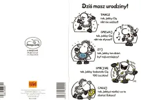 Karnet Sheepworld - Dziś masz urodziny. Tańcz, śpiewaj, żyj, śmiej się, całuj. - 2