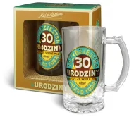 Kufelek szklany - 30 urodziny - Jeszcze wiele piw przed Tobą