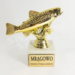 Statuetka ryba - Mrągowo - Kraina Tysiąca Jezior