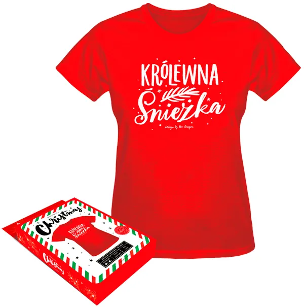 Koszulka czerwona - Królewna Śnieżka