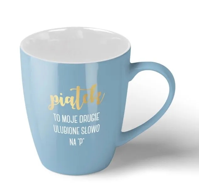 Kubek Past Elle - Piątek to moje drugie ulubione słowo na P
